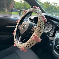 Crochet Steering Wheel Cover,Steering Wheel Cover,Crochet Seat Cover,Car Seat Cover,Crochet Wheel Cover,Steer Wheel Cover,Wheel Cover Crochet,Car Wheel Cover,Cute Steering Wheel,Car Steering Wheel,Flower Wheel Cover,Wheel Cover for Car,Car Decor,Jeep Wheel Cover,Father's Day Gifts,Mother's Day Gifts,Gifts for Mom,Gifts for Her,Gifts for Girlfriend,Gifts for Wife,Gifts for Sister,Gifts for Friends,Christmas Gifts 🌟Our steering wheel is 14"-15", suitable for most cars, and we also give away yarn