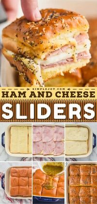 Oct 11, 2021 - Ham and Cheese Sliders are the best solution for an easy dinner. These make the perfect party food, and will win over any crowd.