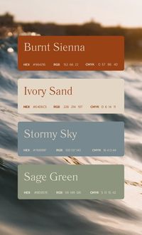 color palette, organic colors, olive green, terracotta, almond cream, slate blue, natural tones, earthy aesthetics, branding colors, warm palette, vintage vibes, coastal design, elegant colors, serene design, modern natural palette