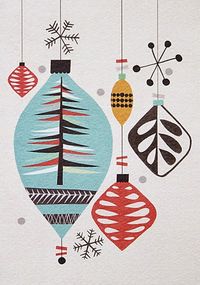 Ornaments Illustration by John Lewis.