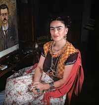 Frida Kahlo Rare Photo