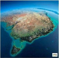 #australia #oz #aust #greatsouthernland #southernhemisphere #downunder #satelliteimage #terra