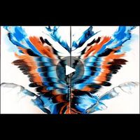 6.7K views · 433 reactions | Native Wings - Easy DIY Acrylic Pour for Anyone! | This is one of the easiest acrylic pouring techniques with such beautiful effects! | By Sandra Lett, Artist | Facebook