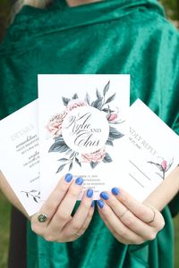 What's more romantic than your wedding? NOTHING. Make sure your future wedding guests know how in LOVE you are by how pretty the invites are!