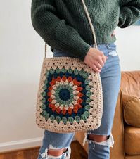 How To Make Not Your Granny's Crochet Tote Online | JOANN