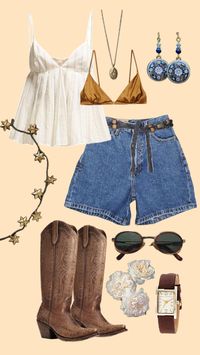 #summer #outfit #outfitinspo #country