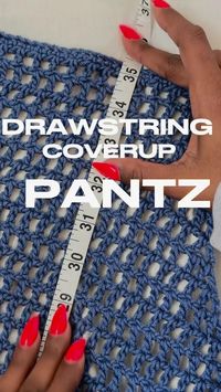 DRAWSTRING PANTS PATTERN FAQ #crochetpatterns 🧶 .• Any medium weight ( mercerized cotton recommended) 1116 - 2604yds 🕰️ .• 3-5 weeks depending on size and speed 📏 .• Sizes S,M,L,XL are included