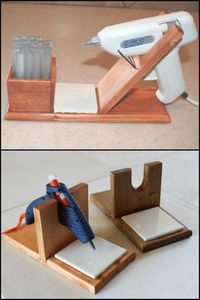 This is a good idea for any workshop that mashes good use of a hot melt glue gun.