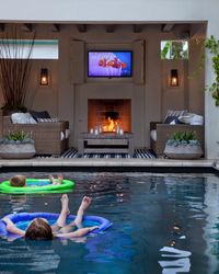 Movie+nights+just+got+elevated+to+a+whole+new+level:+Lounge+not+only+poolside+but+actually+in+the+pool+and+watch+favorite+flicks.+Chilly?+Warm+up+by+the+outdoor+fireplace.