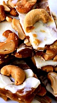 Homemade Cashew Toffee - easier to make than you think! ❊