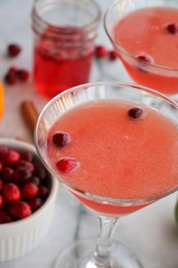 This cozy Cranberry Daiquiri recipe is a delightfully festive cranberry cocktail perfect for fall and winter holidays like Thanksgiving, Christmas, and New Years Eve, and all the days in between.