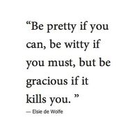 elsie de wolfe quote via belle vivir blog