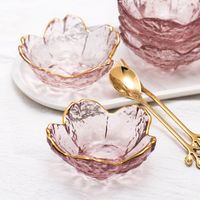 Arrives by Tue, Dec 14 Buy D-GROEE Cherry Blossoms Glass Appetizer Plates Tasting Dishes Dipping Bowls Mini Condiment Glass Flower Shape Saucer Bowl Dessert Baking Small Ramekins Snack Seasoning Salad Soy Oil at Walmart.com