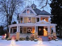 images of snowfall at Christmas time - Google Search