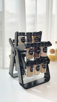 Comment “SPICE” for the link! Elevate your kitchen organization with our innovative Ferris Wheel Spice Rack! 🌿✨ This rotating spice organizer is perfect for keeping your spices neat and accessible. With room for 18 spice containers, it makes cooking a breeze by keeping your favorite seasonings within arm’s reach. Plus, it includes handy labels to help you easily identify each spice. Key Features: • Rotating design for easy access • Holds 18 spice containers • Comes with labels for easy ...