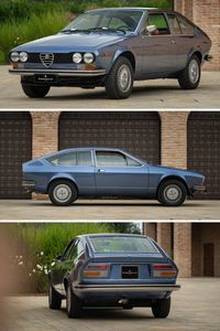 Experience the timeless allure of the 1975 Alfa Romeo Alfetta GT 1.8! 🚗✨ A perfect blend of Italian style and engineering finesse, this Alfa Romeo is a masterpiece of classic automotive design. 