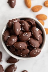 Chocolate Covered Almonds - Food with Feeling