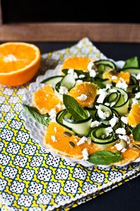 Cucumber and Orange Salad