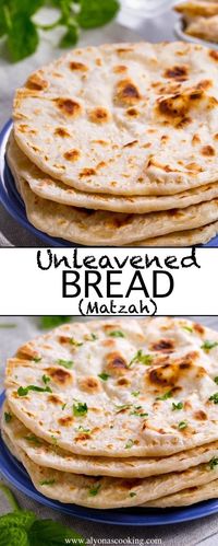 Unleavened Bread (Matzah) | Alyona's Cooking