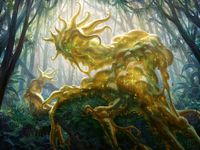 Aeve, Progenitor Ooze MtG Art from Modern Horizons 2 Set by Andrew Mar - Art of Magic: the Gathering