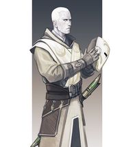 Arkanian Offshoot Jedi Temple Guard - character design for a Star Wars: Force and Destiny game @fantasyflightgames