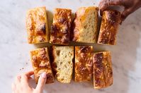 Big and Bubbly Focaccia Recipe | King Arthur Baking: With its bubbly, bronzed top, crisp edges, and tender, airy interior, our 2025 Recipe of the Year is the focaccia of the moment. Bake this craveable, repeatable, customizable focaccia recipe today!