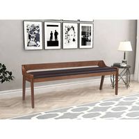 Wade Logan® Aybri Faux Leather Upholstered Bench & Reviews | Wayfair