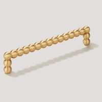 Solid Brass Bobbin Cabinet Pull | D-Bar Pull