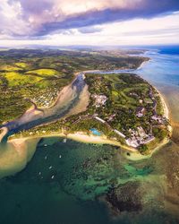 A bird's eye view of the the Shangri-La Fijian Resort & Spa   IG'er @michaelmatti #FijiNow