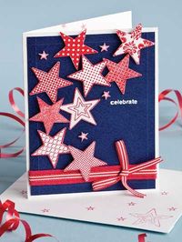 homemade cards for july 4th on pinterest | Cards Cards Cards!! / 4th of July - Invitation/Card!