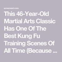 This 46-Year-Old Martial Arts Classic Has One Of The Best Kung Fu Training Scenes Of All Time (Because It Was Real)