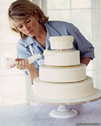 Wedding Cake 101: How to Make a Stacked Buttercream Cake - Martha Stewart Weddings Cakes