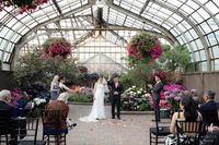 Micro Wedding in Chicago at Lincoln Park Conservatory