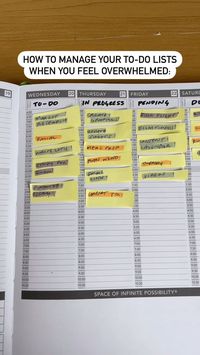 Too overwhelmed to tackle that to-do list? Piled up to-do lists can limit our productivity rather than expand it. If you’re feeling overwhelmed with your schedule, try turning your planner into a task dashboard!