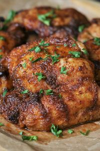 Baked Boneless Chicken Thighs