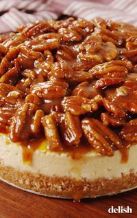 Pecan Pie Cheesecake Will Make You Wish It Was Thanksgiving TOMORROWDelish