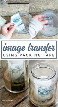 You won't believe how easy it is to add photos on glass. A simple tutorial to make image transfer glass jars. Learn how to add any image to a glass surface.