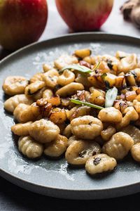 The best Meatless Monday recipe is this cauliflower gnocchi with Pinata apples and fresh sage.