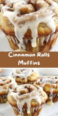 Cinnamon Roll Muffins