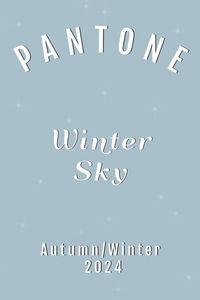 Pantone Winter Sky