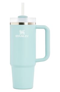 Hit your daily hydration goals with style and ease using Stanley's fan-favorite 30-ounce Quencher Travel Tumbler.What it does: Made from stainless steel with double-wall vacuum insulation, this tumbler helps keep liquids cold for hours on end. The tumbler will keep ice for up to two days, keep your drinks cold for up to 11 hours and keep your drink hot for up to seven hours.Additional features: The three-position lid features an opening for a straw, an opening for sipping and a full-cover top th