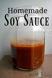 Homemade Soy Sauce Recipe