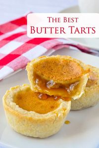 The Best Canadian Butter Tarts