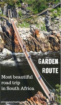 Highlights of the Garden Route, the most beautiful road trip in South Africa. #gardenroute #southafrica