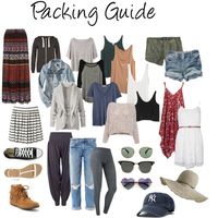 Simple packing guide for any summer vacation!