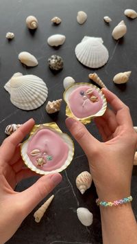 #summer #diy #craft #candlemaking #seashells