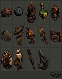 ArtStation - Darkest Dungeon Trinkets (Freelance), Luke Viljoen