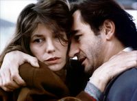 Jane Birkin and Christophe Malavoy