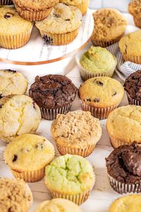 Use one recipe to create any flavor of muffin in any size with our Master Muffin Recipe, featuring endless mix-ins, toppings, and flavorings.