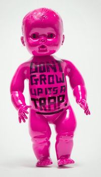 Don't grow up, its a trap. #quotesonshit by Jessica Walsh and Timothy Goodman